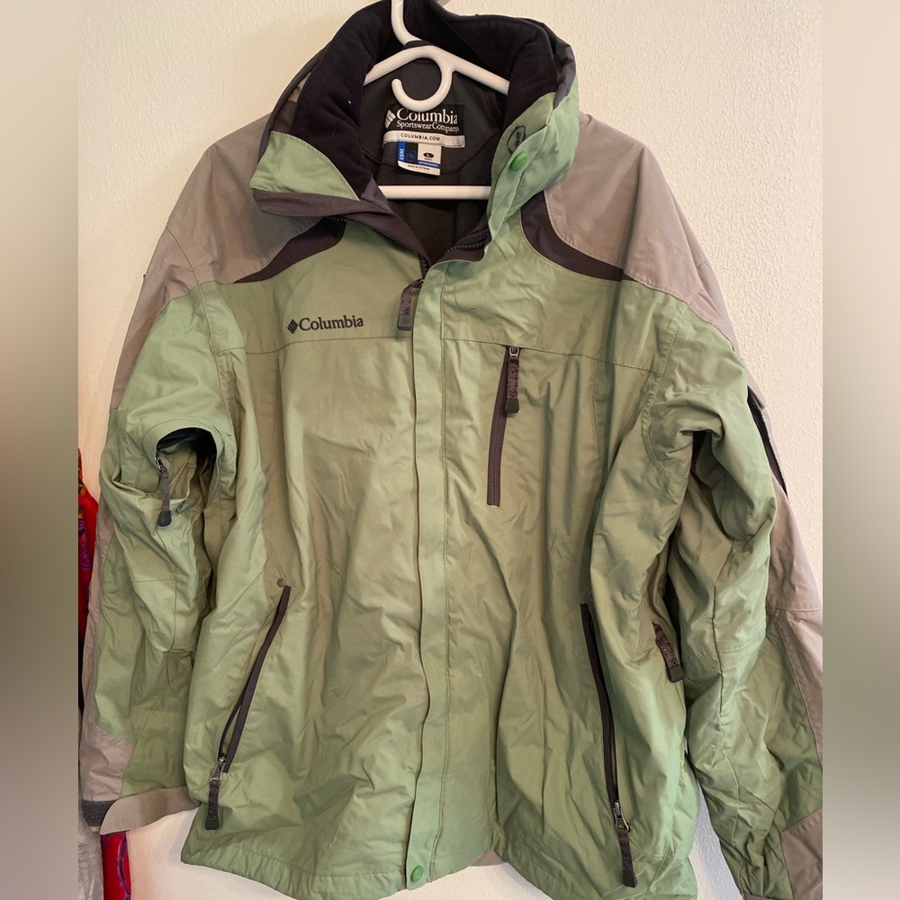 Green Columbia Winter Coat